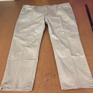 Levi's Men's 541 Relaxed Fit Light Tan Jeans Athletic Cut 42x32